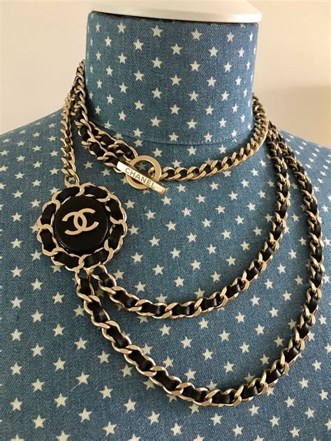 chanel ceramic pendant|vintage chanel pendant.